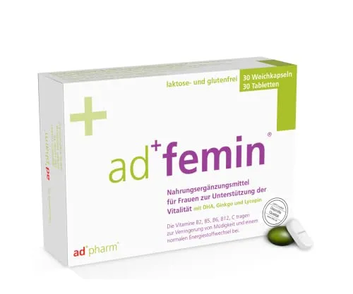 Produktbild Adfemin Monatspackung Kapseln Kombipackung