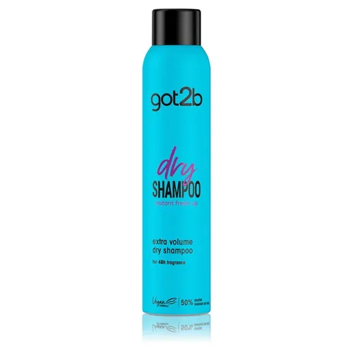 got2b Fresh it Up Extra Volume Trockenshampoo 200 ml - Trockenshampoo für Damen, 200 ml, ideal für schnelles Styling und mehr Volumen. Absorbiert Talg und sorgt für frisches, strahlendes Haar ohne Wasser.