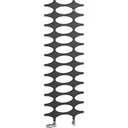 Kermi Design-Badheizkörper Ideos 776 x 508 mm in Anthrazit von Kermi