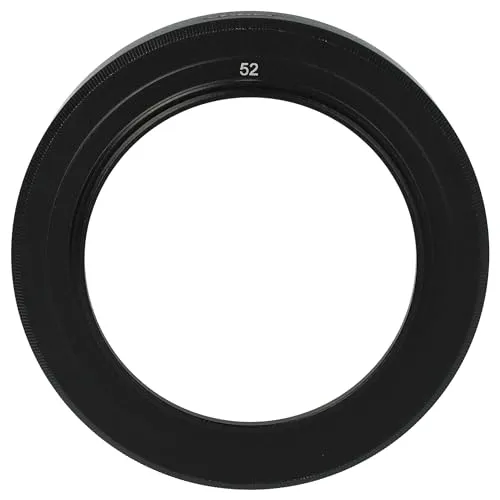 vhbw Gegenlichtblende kompatibel mit Nikon Nikkor Z 28mm f/2.8 SE, Nikkor Z 40mm f/2 S 52mm Objektiv, Matt-Schwarz, Aluminium, Rund