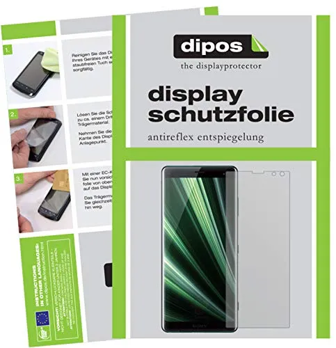 dipos I 6X Schutzfolie matt kompatibel mit Sony Xperia XZ3 Folie Displayschutzfolie