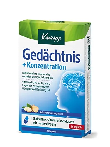 Kneipp Gedächtnis + Konzentration 30 ST