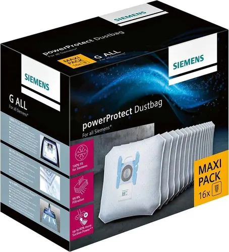 Siemens 16x Staubsaugerbeutel powerProtect Typ G ALL von Siemens