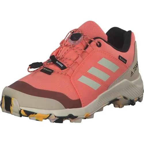 Adidas Unisex Kinder Terrex Gore-TEX Hiking Shoes, Coral Fusion/Wonder White/Core Black, 38 2/3 EU