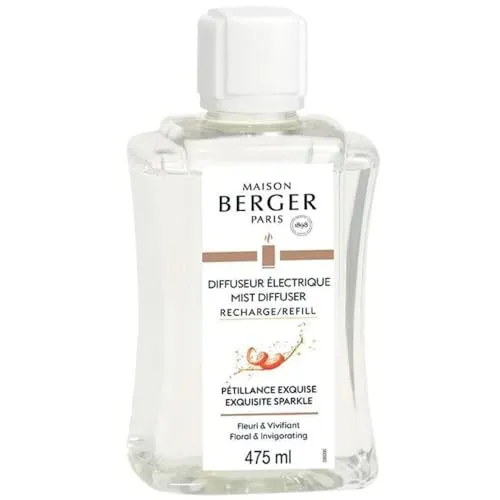 Maison Berger Paris Nachfüllung, Duft Pétillance Exquise in 475 ml, 6586