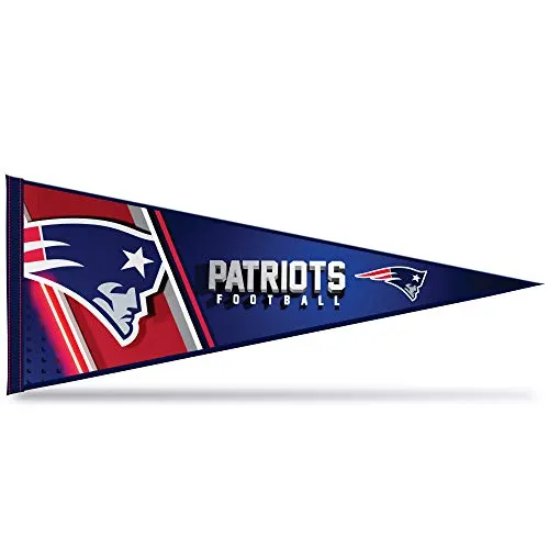 NFL New England Patriots Wimpel, weicher Filz, 30,5 x 76,2 cm