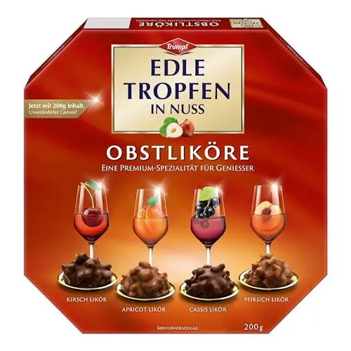 Edle Tropfen in Nuss Obstliköre 200g