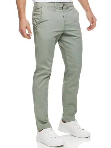Indicode Chinohose INWasling beige 31/32 - Wanderhosen aus 98% Baumwolle und 2% Elasthan, elastisch und pflegeleicht, ideal für Outdoor-Aktivitäten und den Alltag.