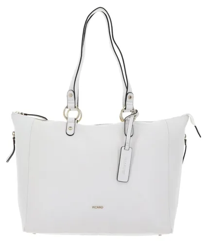 PICARD Schultertasche Java Shopper White Lily in weiß von Picard