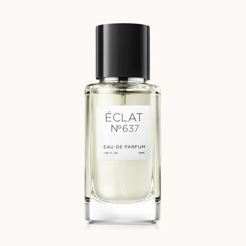 ÉCLAT 637 Herren Parfum, 55ml – Eleganter Duft mit Kardamom und Zeder - Elegantes Eau de Parfum für den modernen Mann. Mit Noten von Kardamom und Zeder bietet dieser Duft eine einzigartige, maskuline Ausstrahlung. Ideal für jeden Anlass.