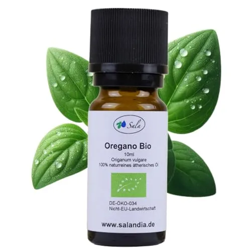 Sala Oreganoöl Aroma ätherisches Organo Öl BIO - zum Verzehr - 100% naturrein 10 ml