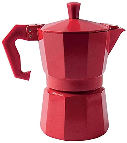 Excèlsa Chicco Color Espressokocher, 1 Tasse, Rot