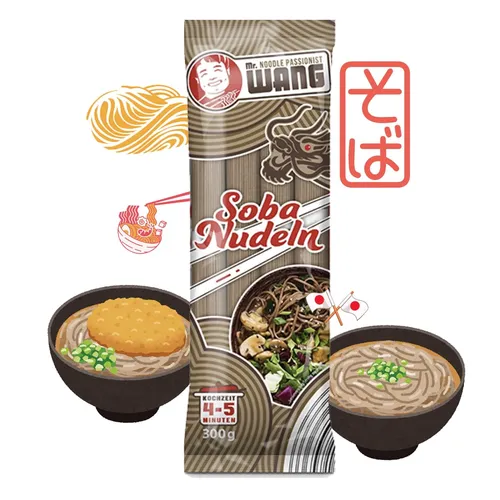 300g - Japanische Soba Weizen Nudeln mit Buchweizen Buckwheat Noodles 10 x