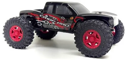 Hobby Plus CR18P EVO PRO JUICED Rot Brushless 1:18 RC Modellauto Elektro Truggy Allradantrieb (4WD) RtR 2,4GHz
