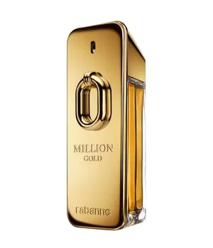Rabanne 1 Million Gold Eau de Parfum Intense 200 ml - Eau de Parfum Spray mit eleganten, holzigen Noten und frischer Mandarine. Erleben Sie Luxus und maskuline Raffinesse in einem einzigartigen Flakon, der an einen Goldbarren erinnert.