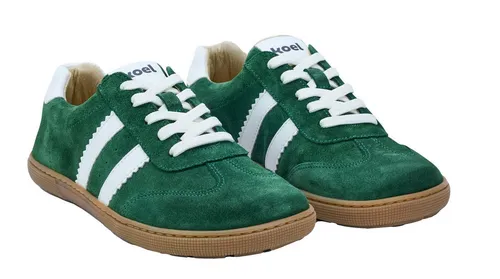 KOEL Barefoot Damenschuhe Sneakers Francie II Suede Khaki, Größe:37 EU - Damen-Sneaker aus hochwertigem Suede, mit barfußfreundlicher Sohle für ein natürliches Laufgefühl und optimalen Komfort.