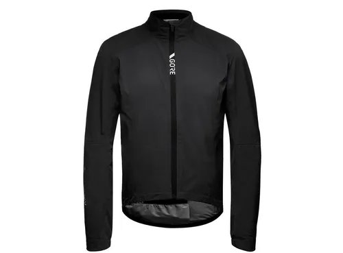 GORE WEAR Herren Fahrrad-Jacke Torrent – GORE-TEX Active, Schwarz, M - Hochwertige Herren Fahrrad-Jacke für jeden Wettertyp, wasserdicht und atmungsaktiv, ideal für sportliche Radfahrer mit reflektierenden Details und praktischem Stauraum.