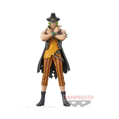 Banpresto DXF - One Piece Bartolomeo Statue 17cm - Action- & Spielfiguren, detailgetreue Statue des beliebten Charakters Bartolomeo aus One Piece, ideal für Sammler und Fans.