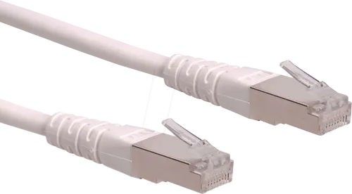 ROLINE 21151376 - Patchkabel Cat.6 S/FTP PIMF weiß 7 m