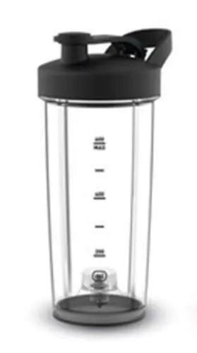 Becher, Deckel MS-651549 kompatibel mit / Ersatzteil für Moulinex Krups KB181D Freshboost To Go Standmixer