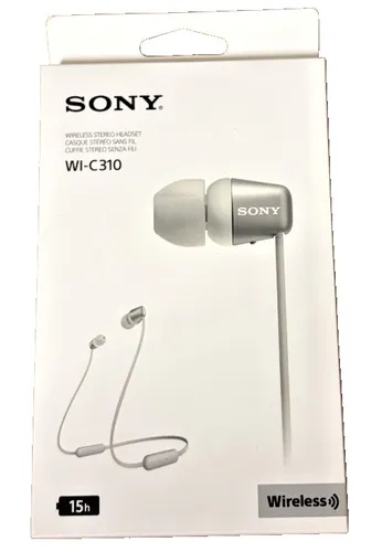 Sony WI-C310 Kabellose In-Ear-Kopfhörer in weiß von Sony