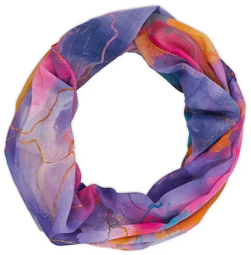 styleBREAKER Loop Loop Aquarell Glow Metallic Akzente, (1-St)