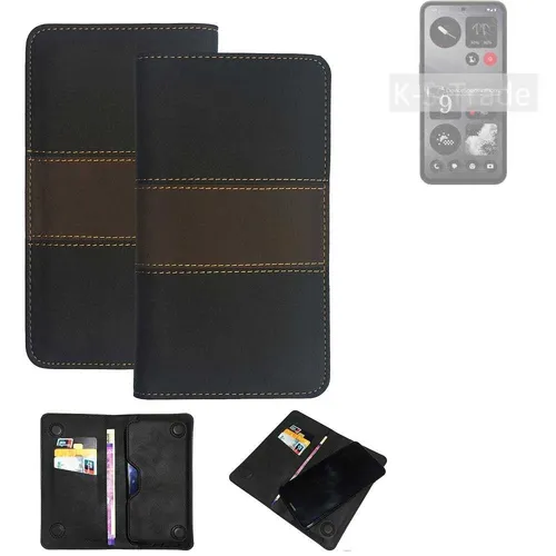 Handy Hülle für Nothing CMF Phone 1 Wallet Case + Cover Handyhülle Tasche Bra