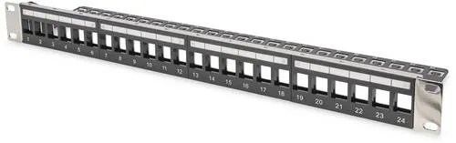 Digitus 24 Port Netzwerk-Patchpanel 483 mm (19
