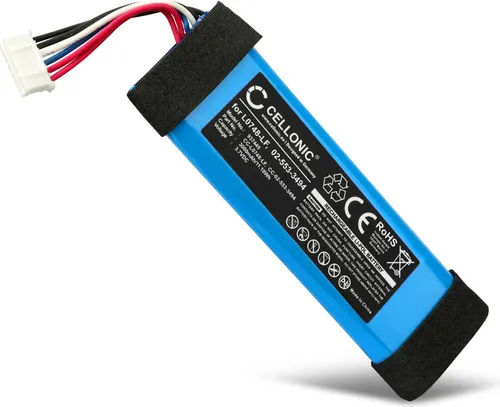 CELLONIC, Lautsprecherakku kompatibel mit JBL Flip Essential (3000mAh, 3.7V) Ersatzakku L0748-LF, 02-553-3494