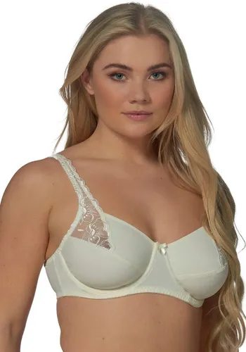 Elbrina Bügel-BH verstellbare Träger, ohne Schale, mit Bügel, mit Spitze, mit Schleife