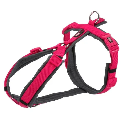 TRIXIE Premium Trekking Geschirr fuchsia/graphit von Trixie