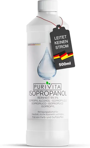Purivita – Isopropanol in der praktischen 500 ml Flasche