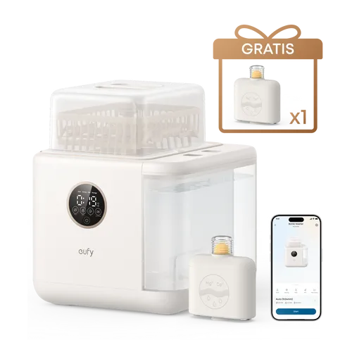 eufy Babyflaschen-Spülmaschine BUNDLE-T6010082-1-T6010181-82-1