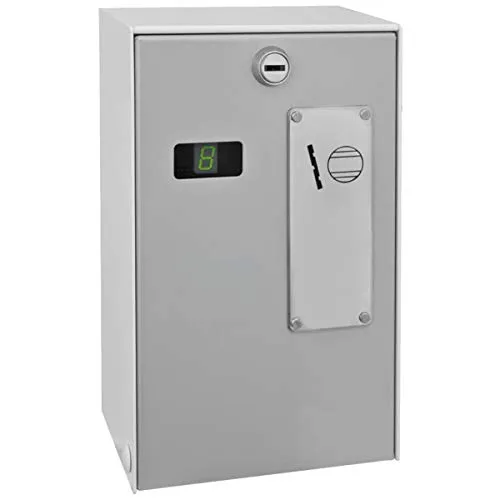 WITTKOWARE Münzautomat für Profil-Wertmarken 25x2 mm, ausgestattet mit Zeiteinstellung und Wertmarkenprüfer