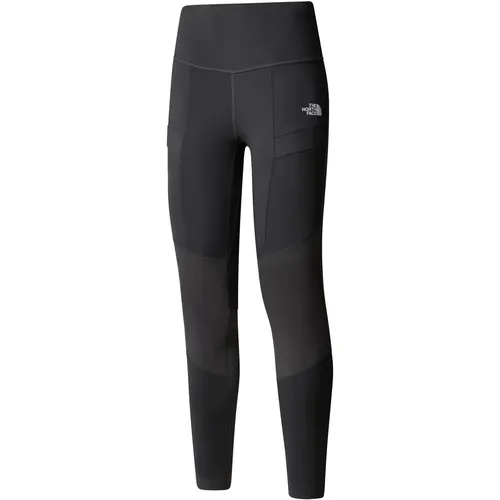 The North Face FELIK ALPINE Tights Damen - anthracite grey-asphalt, Größe M - Hochwertige Tights aus schnelltrocknendem FlashDry-Gewebe für optimalen Komfort beim Sport; ideal für aktive Damen, die Wert auf Funktionalität legen.