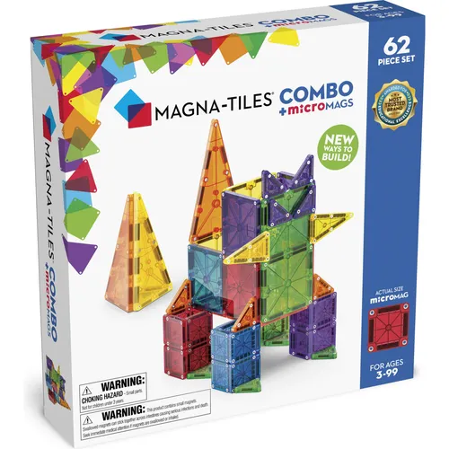 Magna-Tiles MicroMAGS Combo Set 62 pcs von Magna-Tiles