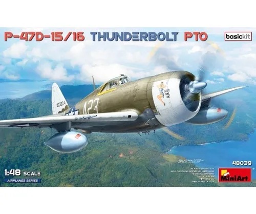 Miniart 48039 - 1/48 P-47D-15/16 Thunderbolt PTO Basic - Neu