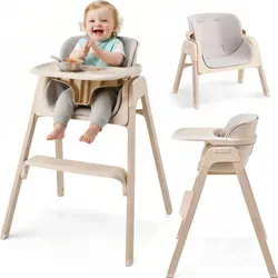 Moby-System LUMO 3in1 Hochstuhl klappbar – Beige