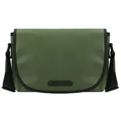 Greenburry Upcycled Tarpaulin Umhängetasche 27 cm - Grün - Handtaschen aus upcyceltem Material, umweltfreundlich und stylish für den Alltag.