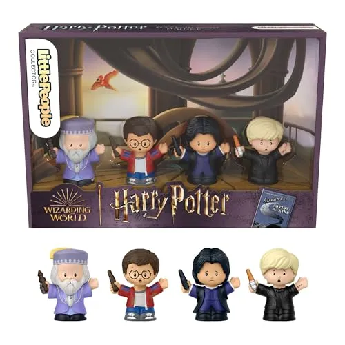Fisher-Price Little People Collector Harry Potter Halbblutprinz (JDG33) - Puppen, Spielzeugfigur – Magische Sammlerfigur aus der Harry Potter Reihe, perfekt für kleine Zauberer und Fans!