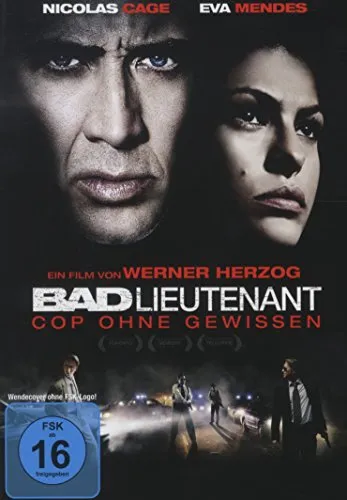 Bad Lieutenant - Cop ohne Gewissen - Fesselnder Krimi mit tiefgründiger Charakterstudie, freigegeben ab 16 Jahren, für spannende Filmabende.