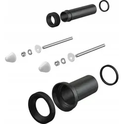 AlcaPlast M900 Wand WC Anschlussgarnitur DN 90/110 | komplettes Set