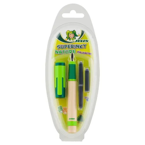 JOLLY Superinky Nature Touch Patronenfüller grün/ahorn M (mittel)