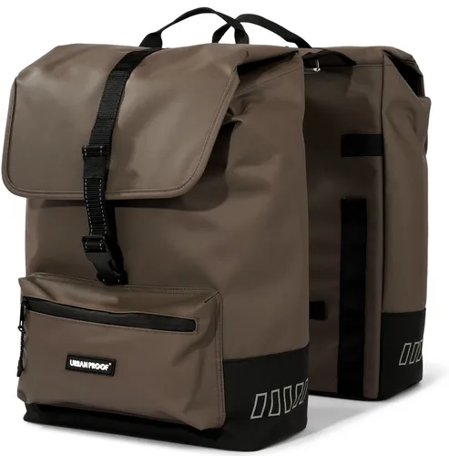 Urban Proof Double Cargo Bike Bag 38L in braun von Urban Proof