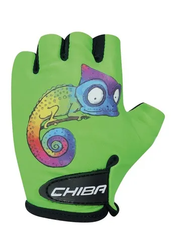 Chiba Fahrradhandschuhe Cool Chameleon grün Kinder - 1 Paar