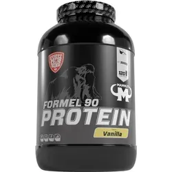 Mammut Nutrition Formel 90 Protein 3000g Vanille - Protein Shake für Muskelaufbau, cremiger Vanillegeschmack und 3 kg Pulver für optimale Versorgung nach dem Training.