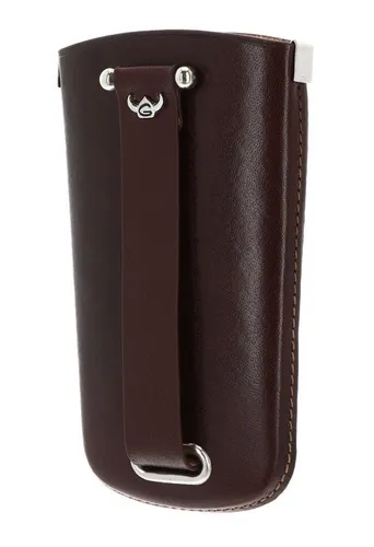 Golden Head Schlüsseltasche Key Case aus echtem Rindsleder - Portemonnaies aus hochwertigem, unifarbenem Rindsleder in Tabacco, ideal für den stilvollen Alltag und praktische Aufbewahrung von Schlüsseln.