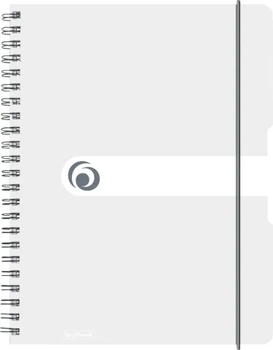 herlitz Spiralblock to go A4 80 Blatt Motiv Sonderlineatur kariert