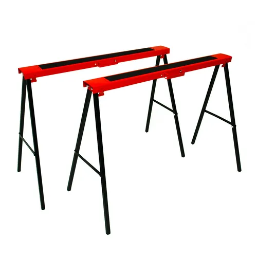 DEMA Klappbock KB250 1 Paar - Gestelle, klappbar und rutschfest, ideal für Werkstatt und Heimwerker mit einer max. Belastbarkeit von 125 kg je Bock.