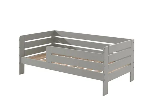 VIPACK Juniorbett aus Kiefermassiv mit Rausfallschutz von Natur24